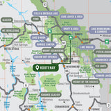 Kootenay National Park BC - Park Map - Backroad Maps