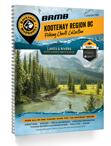 Kootenay Region BC Fishing Mapbook - Backroad Maps