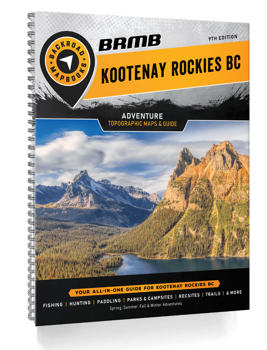 Kootenay Rockies BC - Backroad Mapbook