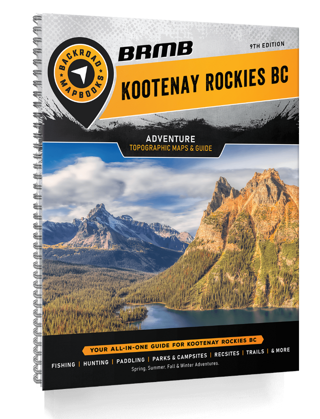 Kootenay Rockies BC - Backroad Mapbook