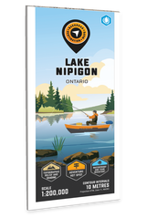 Lake Nipigon Ontario - Destination Map - Backroad Maps