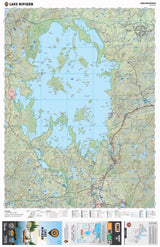 Lake Nipigon Ontario - Destination Map - Backroad Maps