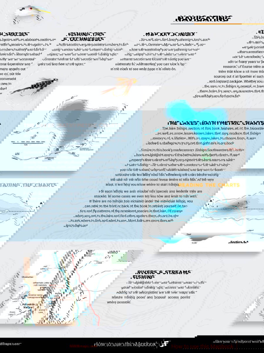 Lower Mainland BC Fishing Mapbook - Backroad Maps