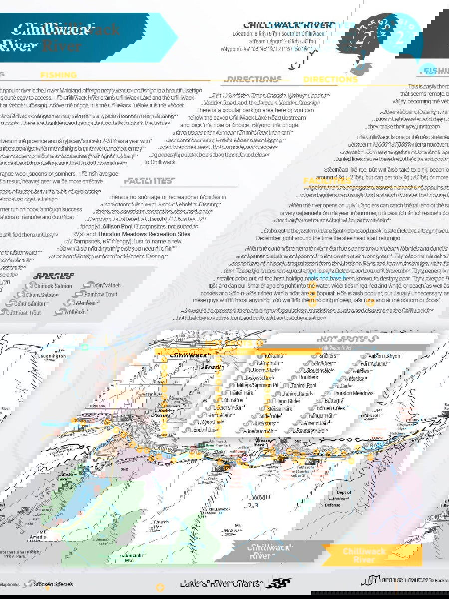 Lower Mainland BC Fishing Mapbook - Backroad Maps