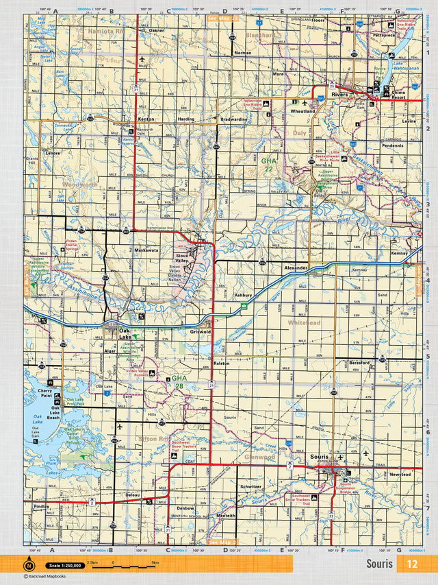 MBMB12 TOPO - Souris - TOPO Map