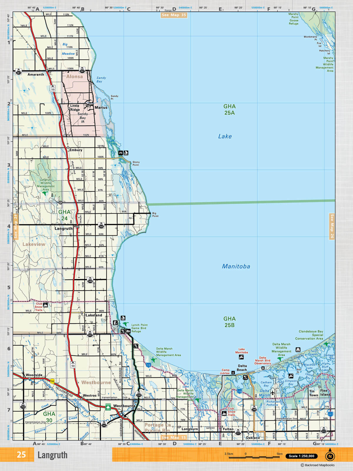 MBMB25 TOPO - Langruth - TOPO Map