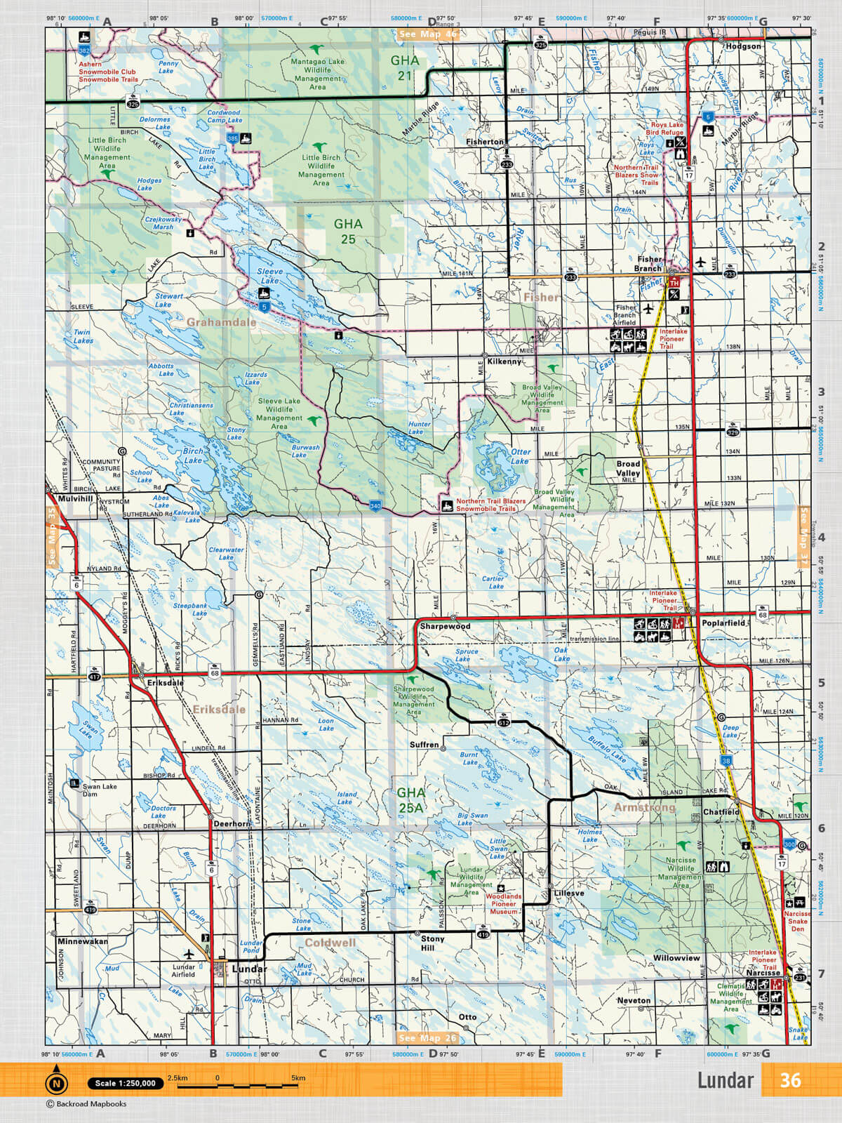 MBMB36 TOPO - Lundar - TOPO Map