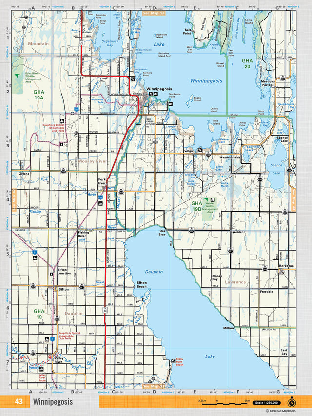 MBMB43 TOPO - Winnipegosis - TOPO Map