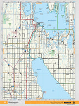 MBMB43 Wall Map - Winnipegosis - 