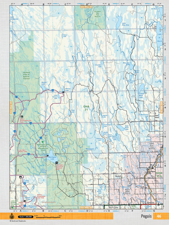 MBMB46 TOPO - Peguis - TOPO Map