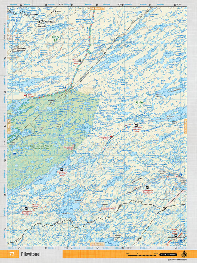 MBMB73 TOPO - Pikwitonei - TOPO Map