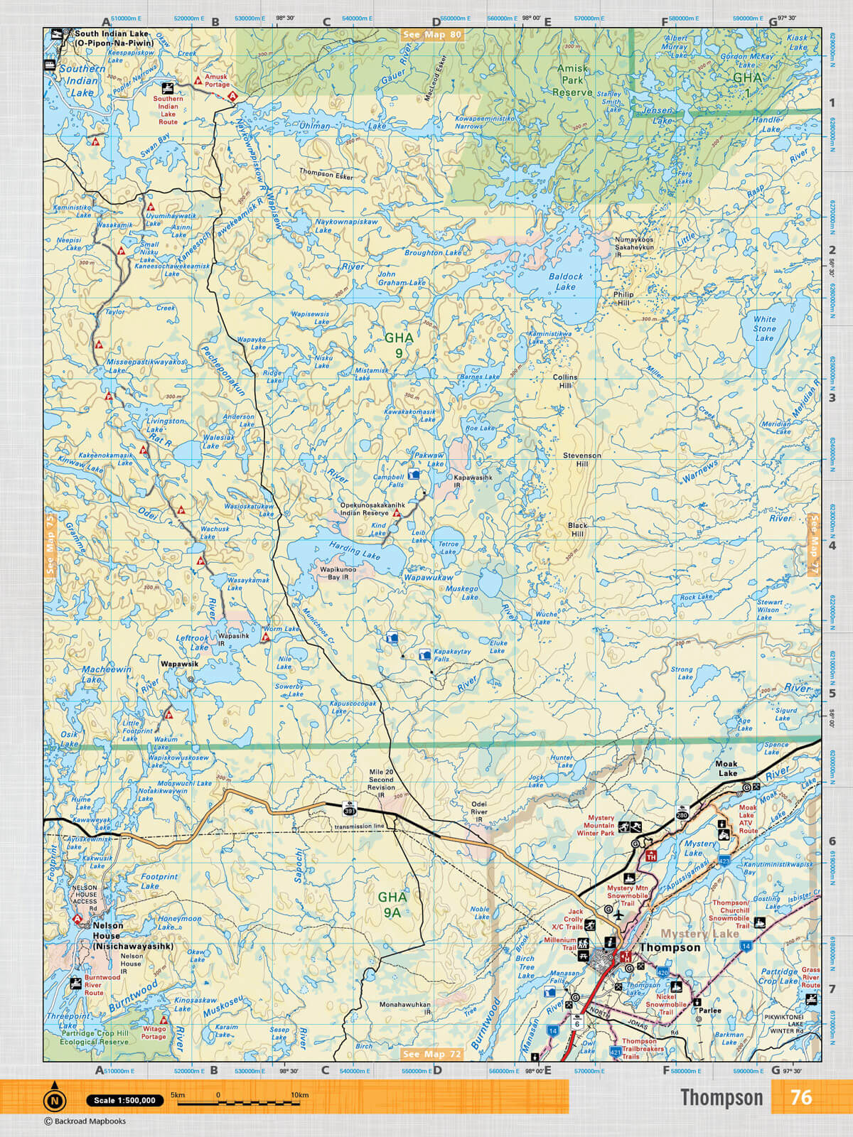 MBMB76 TOPO - Thompson - TOPO Map