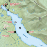 Maligne Lake (Jasper National Park, Alberta) - Destination Map - Backroad Maps