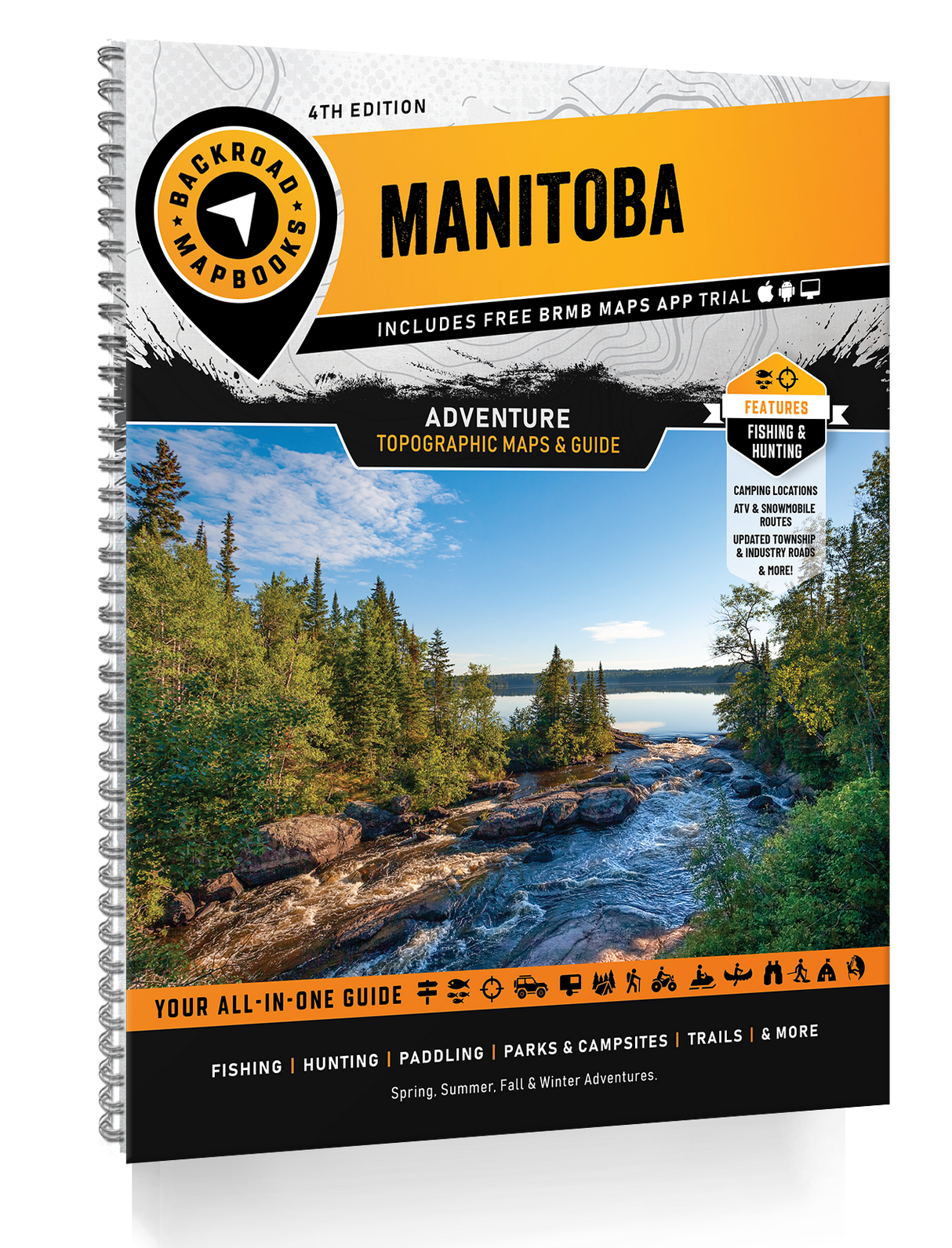 Manitoba Backroad Mapbook - Backroad Maps