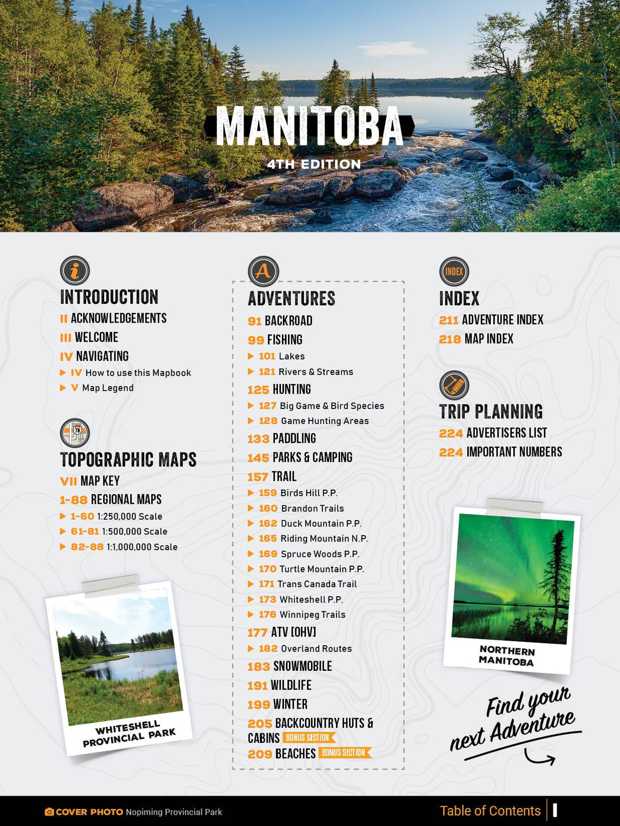 Manitoba Backroad Mapbook - Backroad Maps