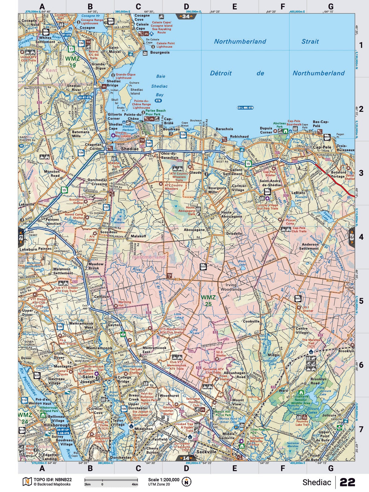 NBNB22 TOPO - Shediac - TOPO Map