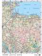NBNB22 Wall Map - Shediac - Backroad Maps