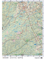 NBNB32 TOPO Map - Rogersville - Backroad Maps
