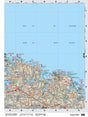 NBNB36 Wall Map - Cavendish - Backroad Maps