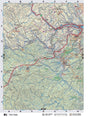 NBNB61 Wall Map - Tide Head - Backroad Maps