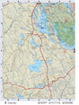NBNB7 Wall Map - Forest City - Backroad Maps