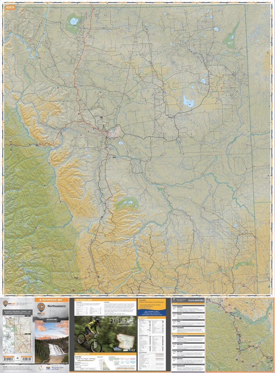 Northeastern BC - Recreation Map