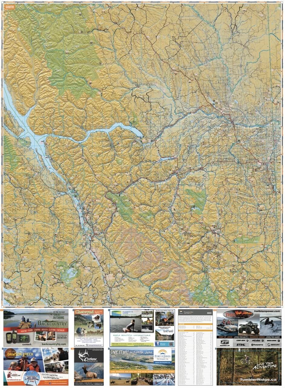Northeastern BC - Recreation Map