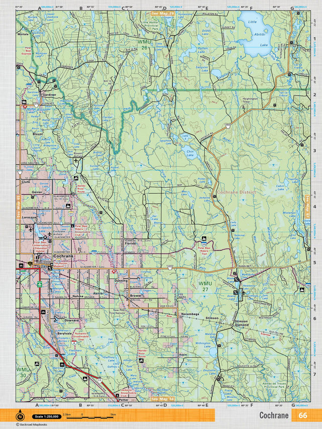 NEON66 TOPO - Cochrane - TOPO Map