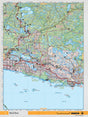 NEON7 Wall Map - Blind River - Backroad Maps