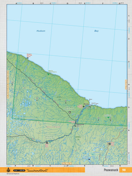 NEON98 TOPO -Peawanuck - TOPO Map