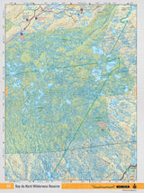 NFLD25 TOPO Map - Bay du Nord Wilderness Reserve - Backroad Maps