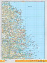 NFLD75 TOPO - Nain - TOPO Map