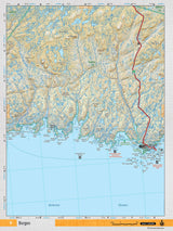 NFLD9 Wall Map - Burgeo - Backroad Maps