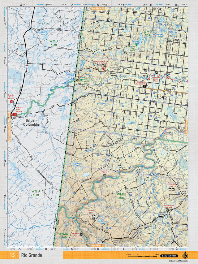 NOAB15 TOPO Map - Rio Grande - Backroad Maps