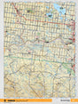 NOAB16 Wall Map - Beaverlodge - Backroad Maps