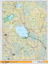 NOAB24 TOPO Map - Calling Lake - Backroad Maps