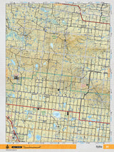 NOAB30 Wall Map - Hythe - Backroad Maps
