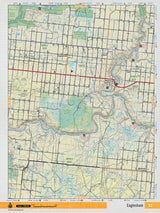 NOAB32 Wall Map - Eaglesham - Backroad Maps