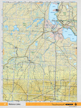 NOAB37 TOPO Map - Wabasca Lakes - Backroad Maps