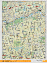 NOAB44 Wall Map - Backroad Maps
