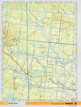 NOAB73 Wall Map - Meikle River - Backroad Maps