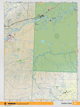 NOAB88 TOPO Map - Garden Creek - Backroad Maps