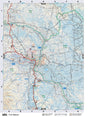 NOBC101 Wall Map - Fort Nelson - Backroad Maps