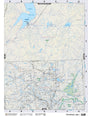 NOBC112 TOPO Map - Thinahtea Lake - Backroad Maps
