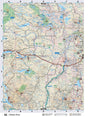 NOBC11 Wall Map - Chilako River - Backroad Maps