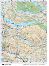 NOBC23 Wall Map - Babine Lake - Backroad Maps