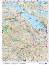 NOBC24 Wall Map - Stuart Lake - Backroad Maps