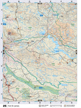 NOBC25 Wall Map - Fort St James - Backroad Maps