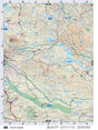 NOBC25 Wall Map - Fort St James - Backroad Maps