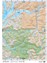 NOBC32 Wall Map - Gingolx - Backroad Maps